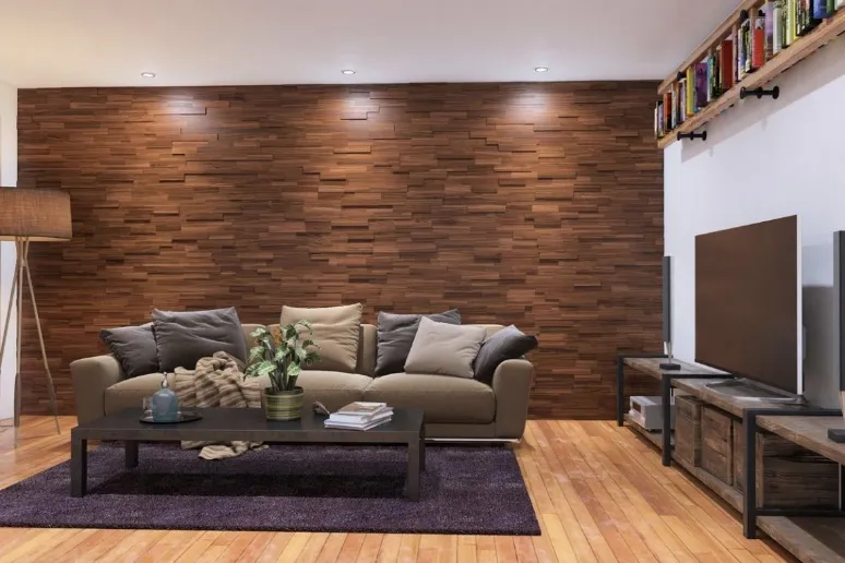 Cara Membuat Desain Interior Rumah Yang Bisa Dicintai Oleh Semua Orang - Penggunaan Wallpaper dan Lantai Kayu