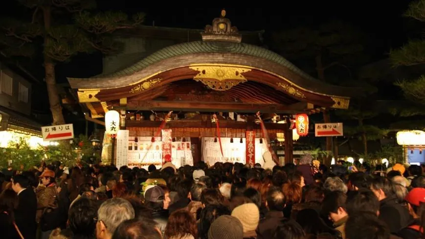 tōka ebisu - festival harian perdagangan di Jepang