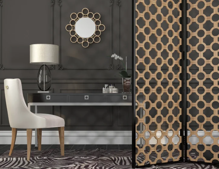 desain interior tema art deco dengan pemilihan lantai yang tepat