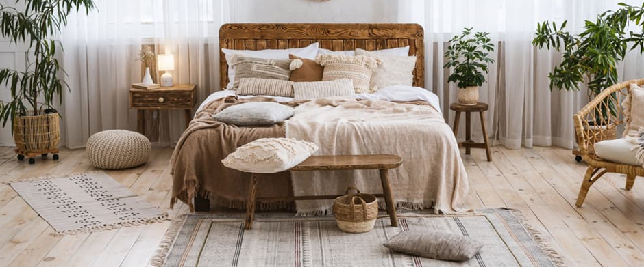 desain kamar tidur gaya vintage