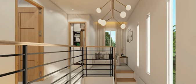 desai interior rumah minimalis lantai 2