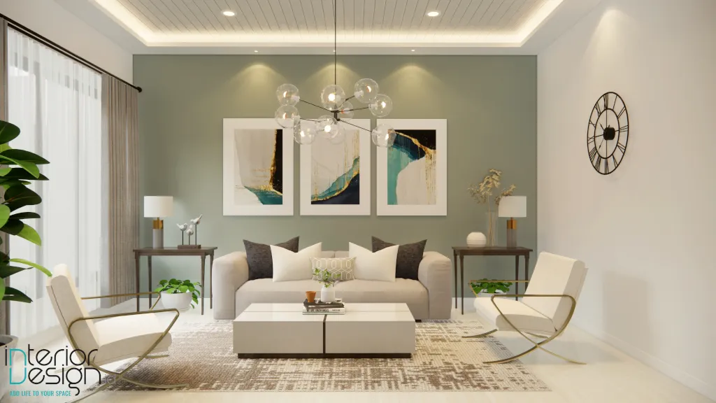 dekorasi yang unik untuk ruang tamu dengan gaya minimalis modern
