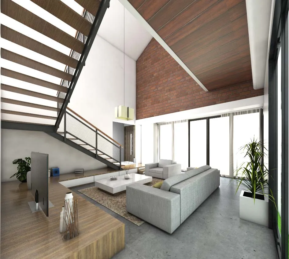 menggabungkan desain interior dan eksterior rumah anda dengan estetika yang harmonis