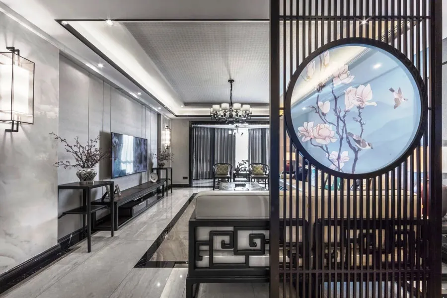 Desain interior futur istik yang mengagumkan ala China