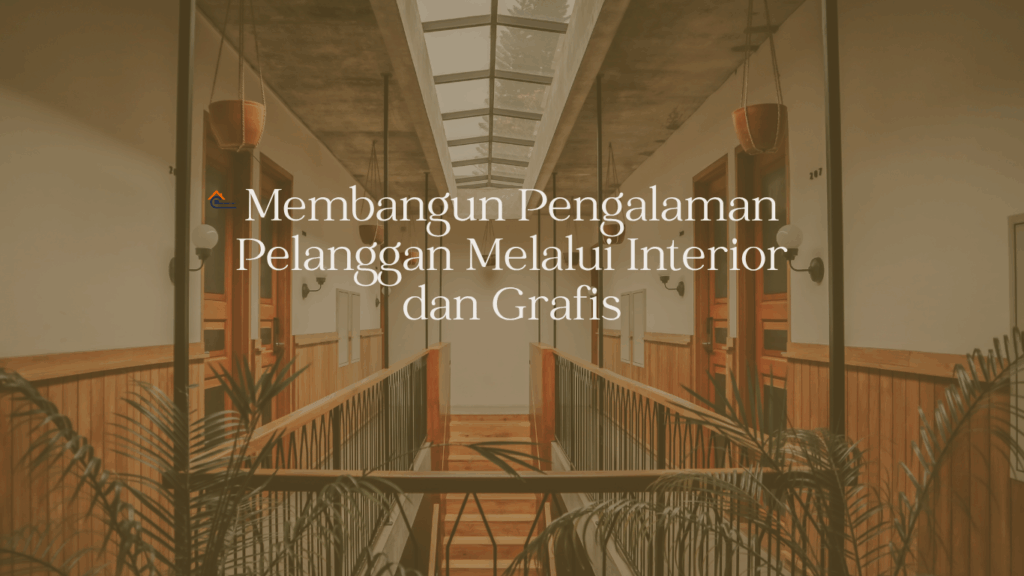 Membangun Pengalaman Pelanggan Melalui Interior dan Grafis Membangun Pengalaman Pelanggan Melalui Interior dan Grafis
